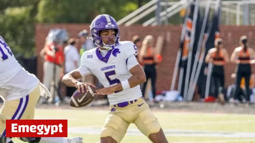 Taron Dickens of Western Carolina Breaks NCAA Record with Most Consecutive Passes Completed