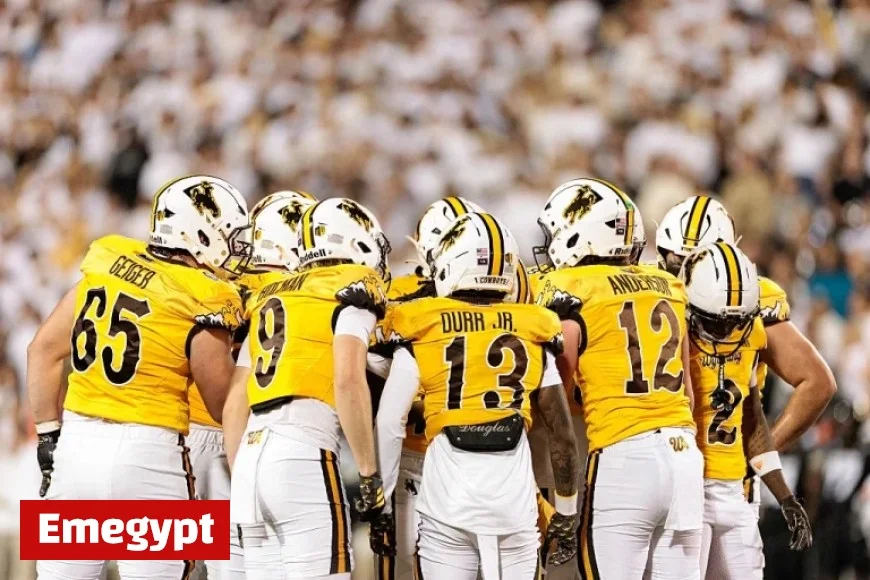 Witness Wyoming’s Football Field Transformed by Hailstorm Ahead of UNLV Showdown