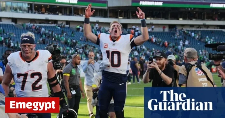 Broncos’ Last-Minute Rally Defeats Eagles While Ravens Suffer Historic Home Loss in NFL Action