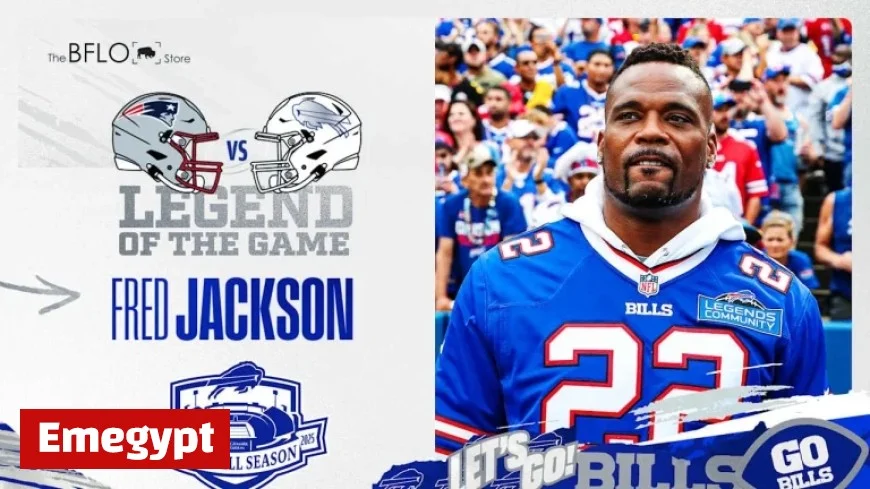 Fred Jackson Honored as Legend of the Game for Bills vs Patriots Clash in Week 5