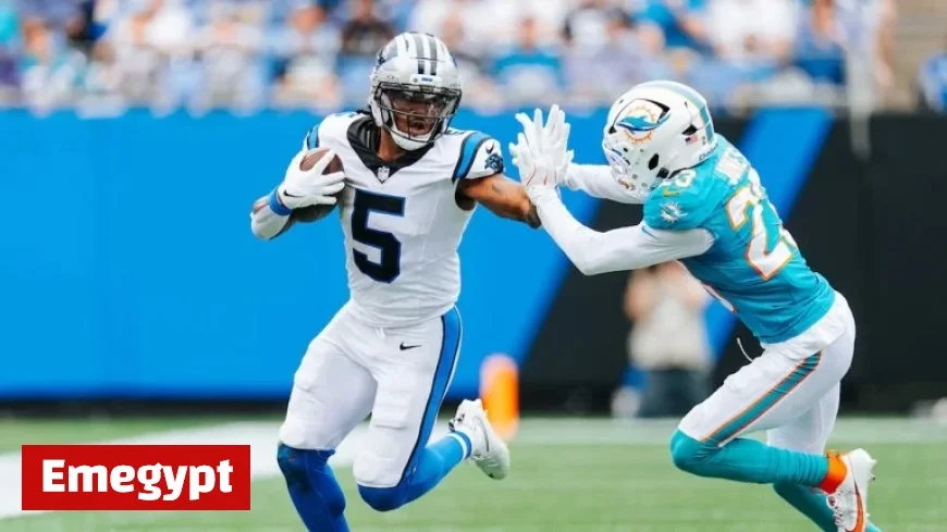 Rico Dowdle’s Stellar Performance Leads Panthers to Victory Over Dolphins
