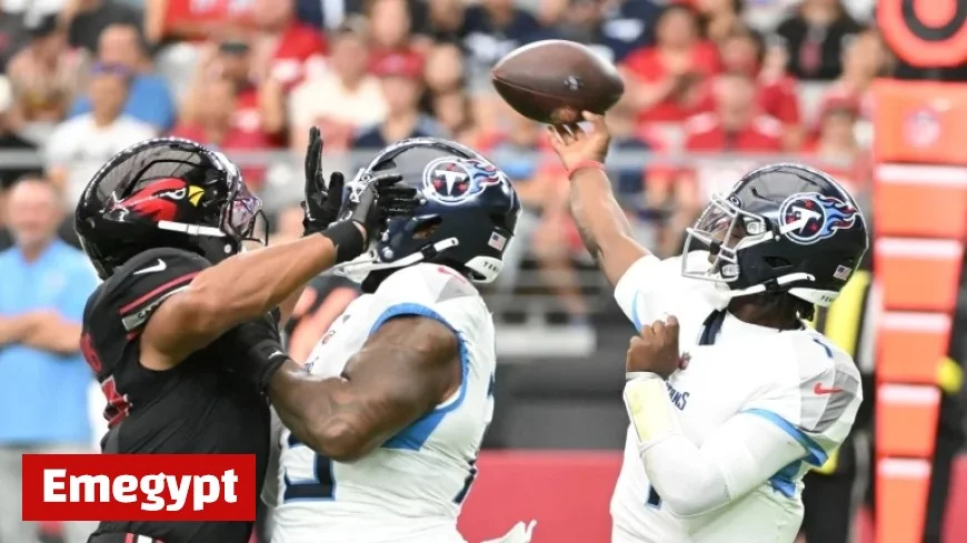 Titans Narrow Gap to Cardinals 21-12 After Emari Demercado’s Crucial Mistake