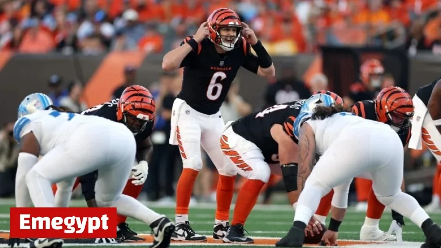 Jake Browning’s Interceptions Propel Lions to Victory Over Bengals