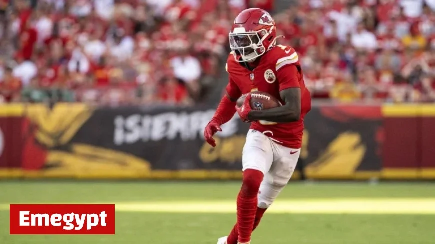 Chiefs WR Xavier Worthy Questionable for Monday Night Football Matchup