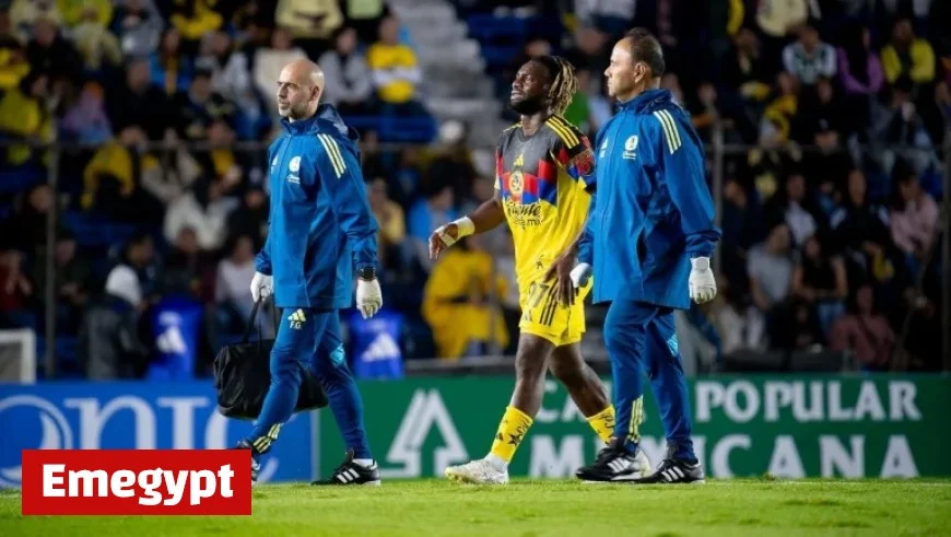 América Battles Three Player Injuries in Clash Against Santos