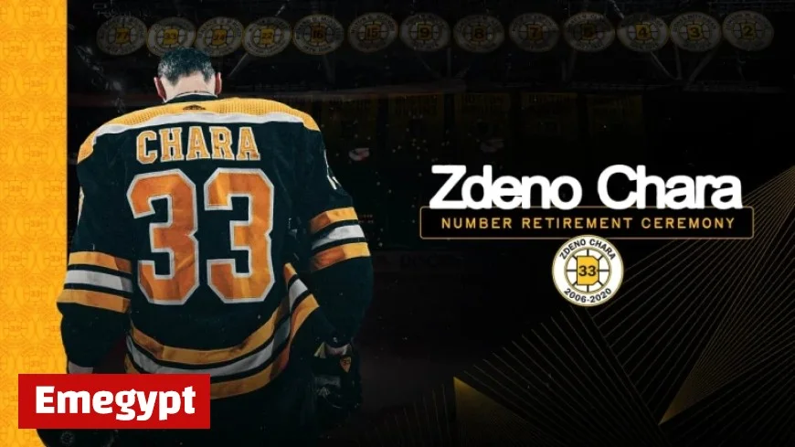 Boston Bruins Set to Honor Zdeno Chara by Retiring Number 33 on January 15