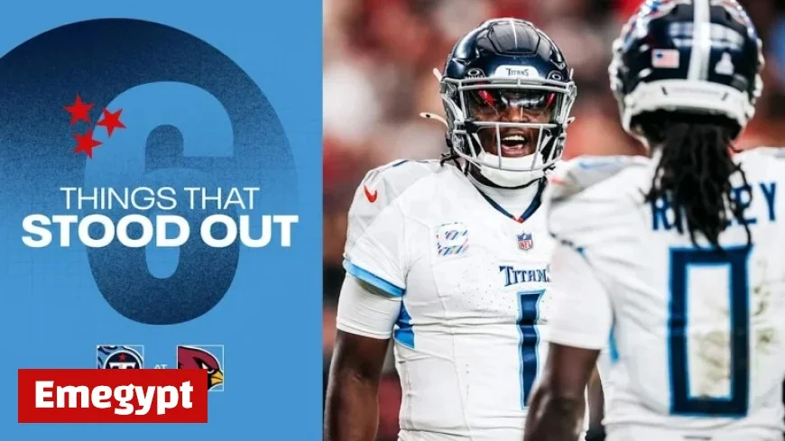 Top Six Highlights from the Titans’ Thrilling Comeback Victory Against the Cardinals on Sunday