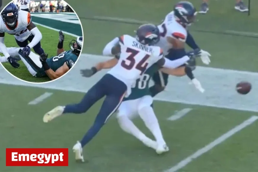 Fan Outrage Erupts Over Controversial No-Call in Broncos vs Eagles Showdown
