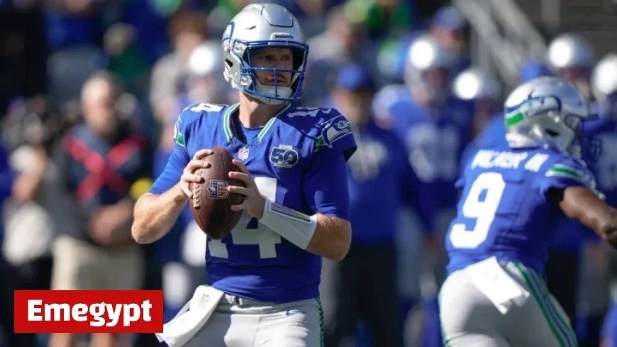 Sam Darnold’s Stellar Play Overshadowed by Costly Interception in Seahawks Defensive Battle