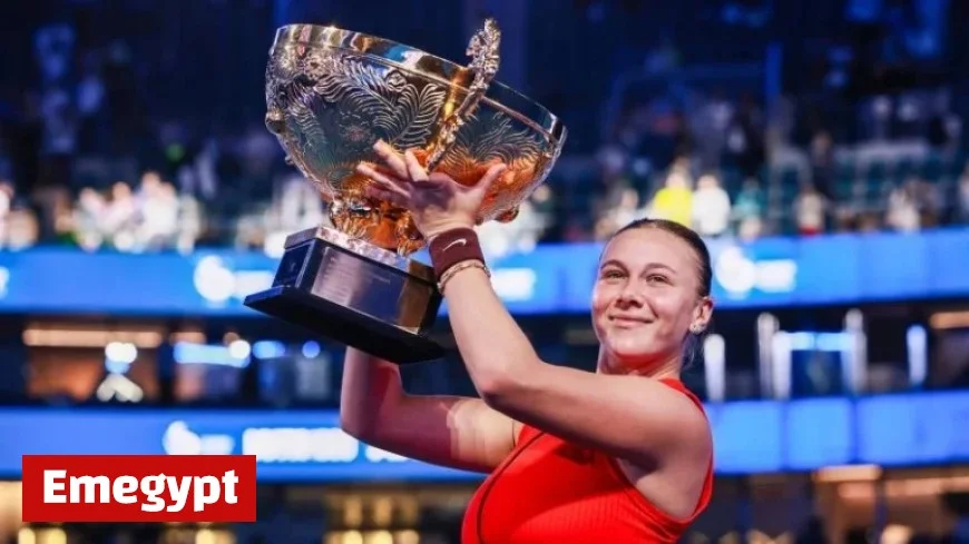 Amanda Anisimova Triumphs Over Linda Nosková to Win China Open Title