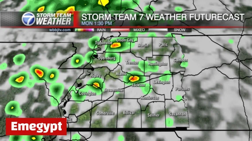 Rain Returns Monday with More Showers Expected Tuesday