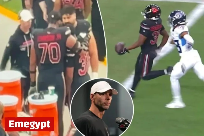 Cardinals Coach Jonathan Gannon Issues Apology After Intense Sideline Scolding of Emari Demercado
