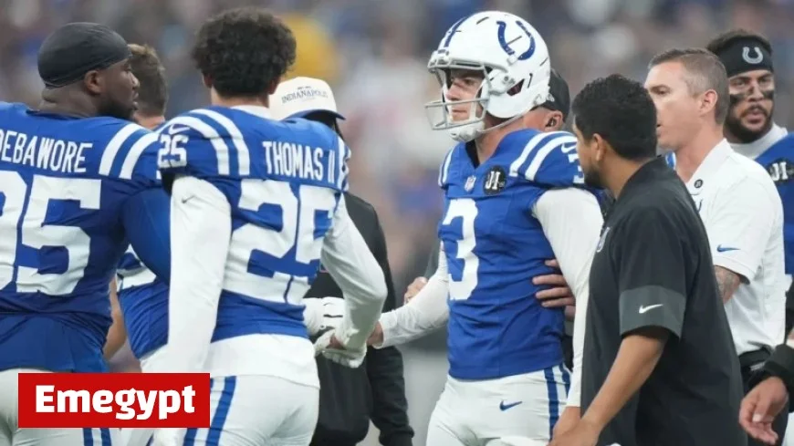 Colts’ Shrader Suffers Season-Ending Knee Injury