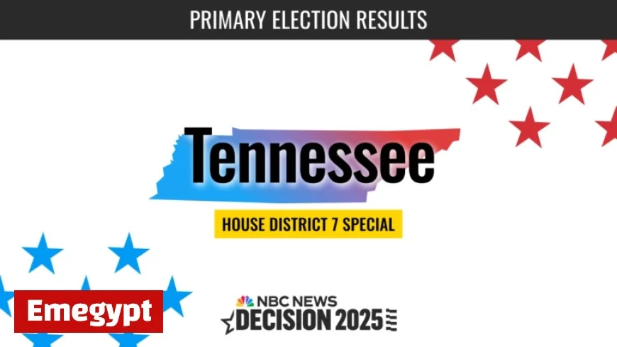 Live Coverage of 2025 Tennessee House Primary Special Election Results
