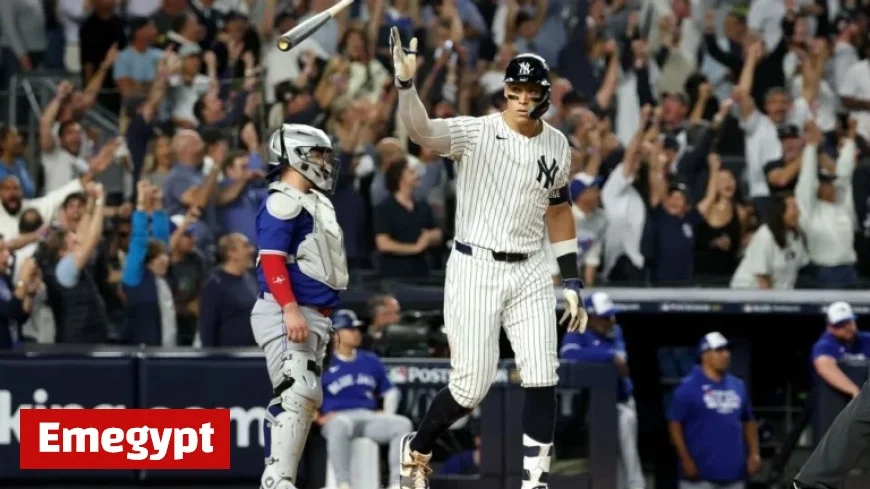 Aaron Judge Smashes Three-Run Homer to Level Game 3 in Blue Jays vs Yankees ALDS Showdown