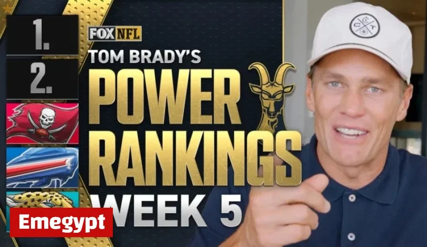 In Tom Brady’s Latest NFL Power Rankings a New Leader Emerges Amid Eagles and Bills Defeats