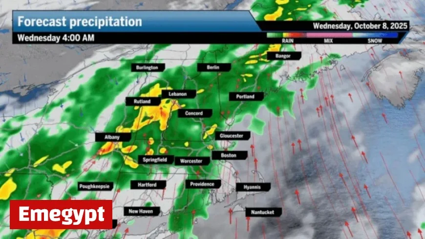 Rainy Wednesday Morning Commute and Afternoon Chill: Your Hour-by-Hour Forecast