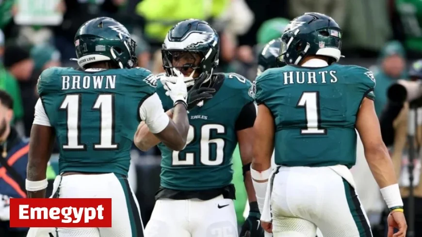 Saquon Barkley A.J. Brown and Jalen Hurts Unite to Revamp Offense Strategy