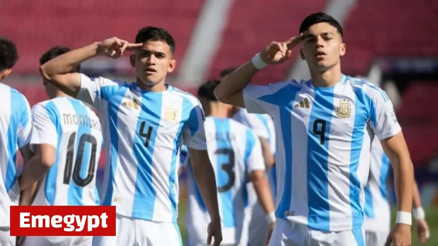 Argentina’s Match Schedule in the 2025 U20 World Cup: Dates, Times, and Game Results