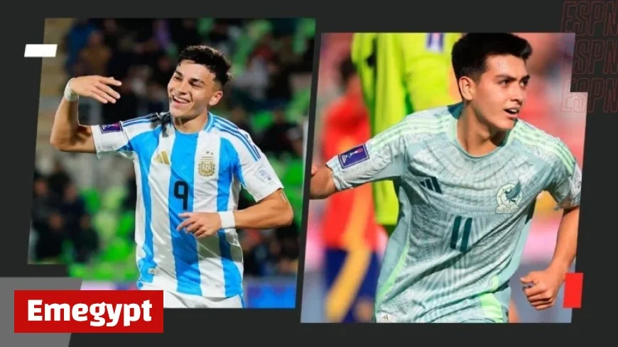 Argentina vs Mexico in FIFA U-20 World Cup Quarterfinals Team Lineup Date Time and Live TV Streaming