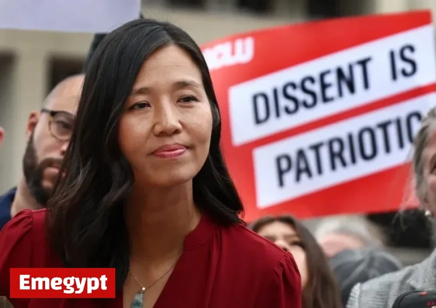 Boston Mayor Wu Leads ‘No Kings’ Protest in Sanctuary City Dispute with Federal Government