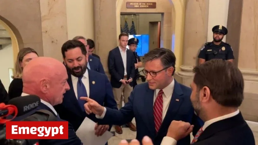 Democratic Senators Clash with Speaker Johnson Over Grijalva Swearing In and Government Shutdown Strategy