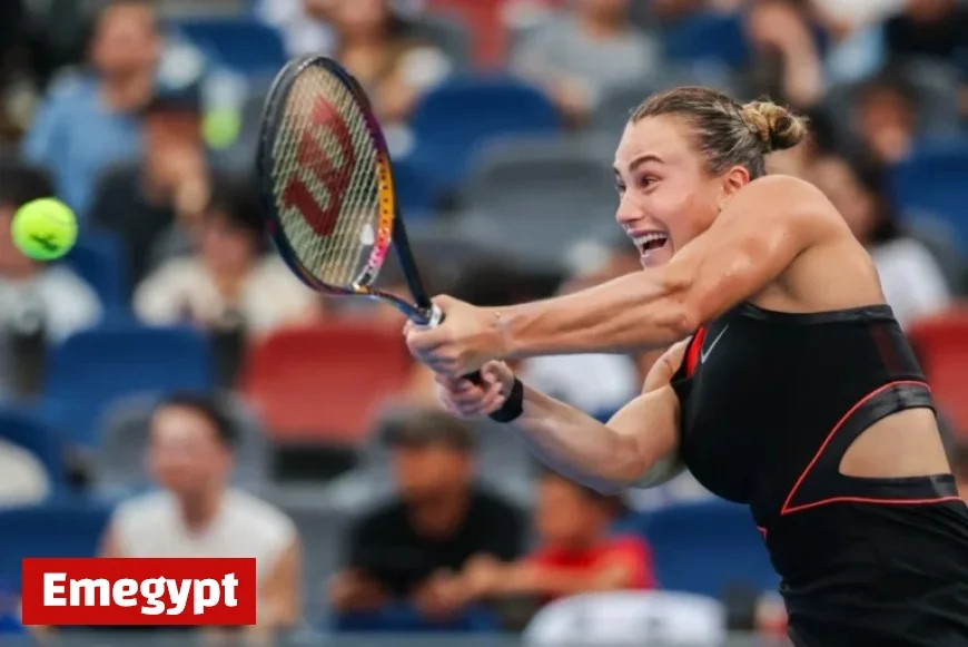 Sabalenka Stays Unbeaten in Wuhan With Comeback Victory Over Sramkova
