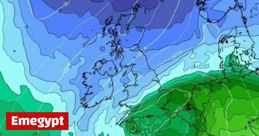 Brits Brace for Arctic Blast as Weather Maps Predict 0C Freeze Across the UK