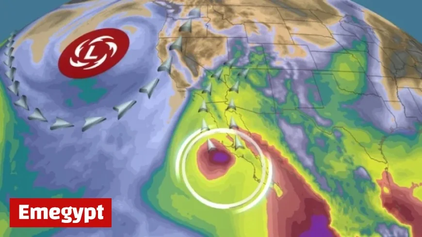 Desert Southwest Braces for Torrential Rainfall as Former Hurricane Priscilla Intensifies
