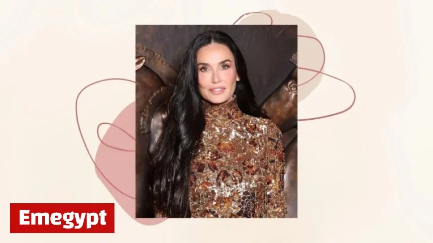 Demi Moore Debuts Sleek and Cozy Hair Transformation at Milan Fashion Week 2025