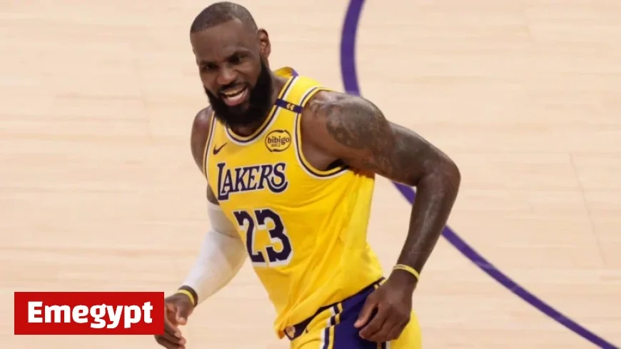 LeBron James of the Lakers to Miss NBA Preseason Due to Glute Nerve Issue