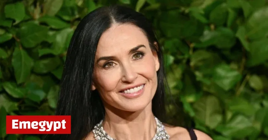 Demi Moore Brings Back Her Iconic ’90s Bangs See Her Stunning Transformation Then and Now