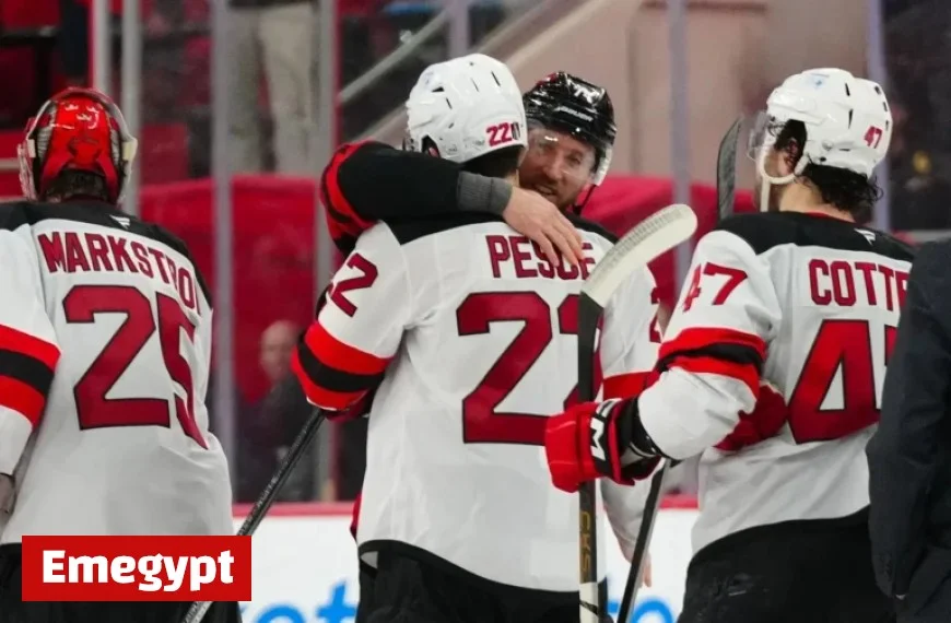 Devils Face Off Against Hurricanes in Season Opener as Brett Pesce Celebrates 700th NHL Game Return to Carolina