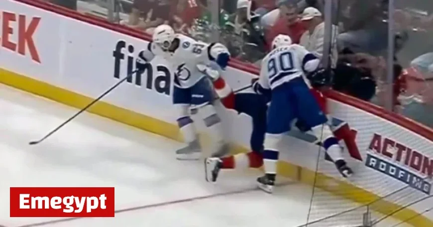 Swiss Player at Center of Chaos as NHL Test Game Spirals Out of Control