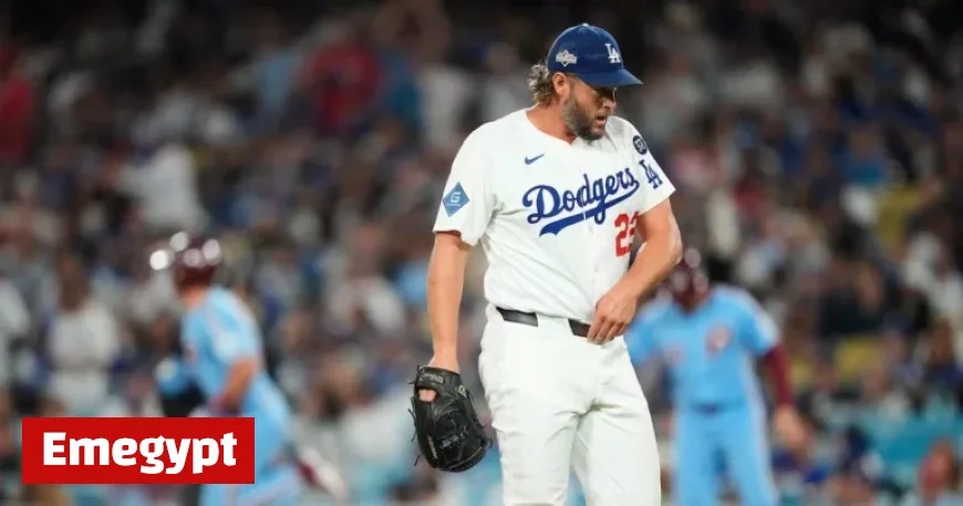 Kershaw Struggles in Painful Eighth Inning During Game 3 Loss