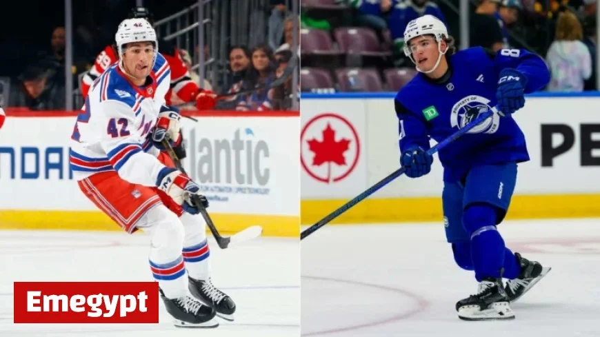 Rangers and Canucks Shock Fans with Laba and Cootes in Opening Night Lineup