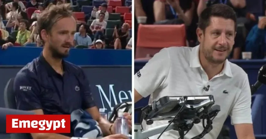 Daniil Medvedev’s Shanghai Masters Match Halted by Fan Ejection from Stadium
