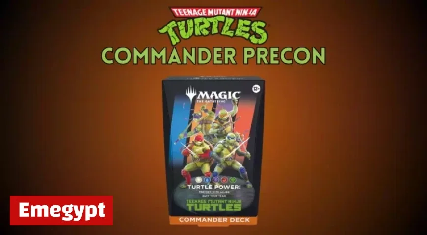 Unveiling TMNT Commander Precon: Turtle Power Takes Center Stage with New Preview