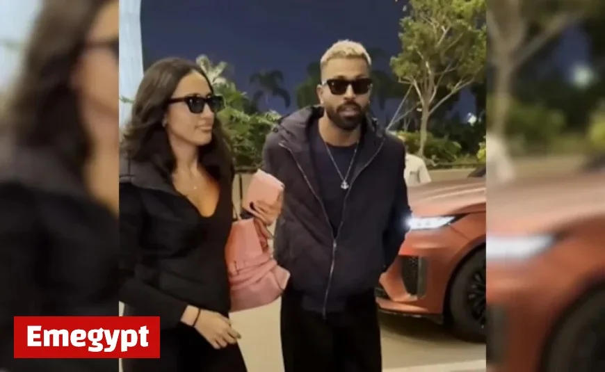 Video: Hardik Pandya and Rumored Girlfriend Mahieka Sharma Seen Together at Mumbai Airport