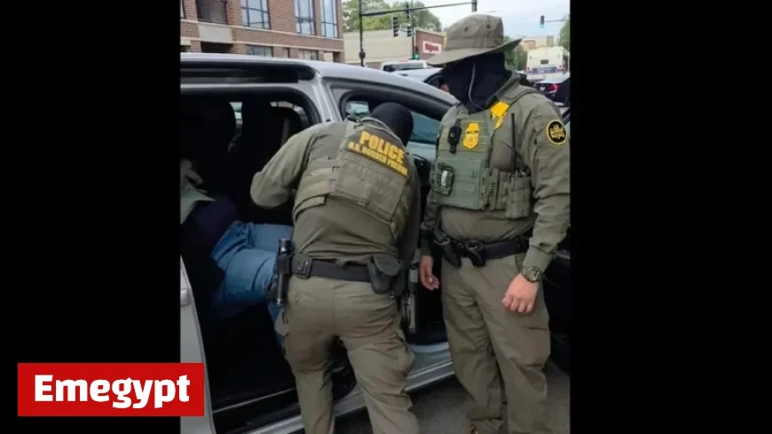 Federal Agents Detain WGN News Employee on Chicago’s North Side: Captured on Video