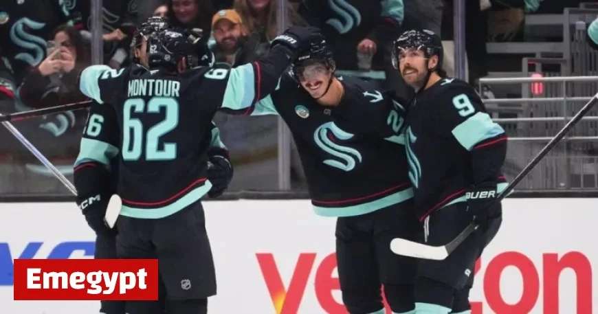 Marchment Shines in Seattle Debut as Kraken Claim First Season Opener Win Against Ducks