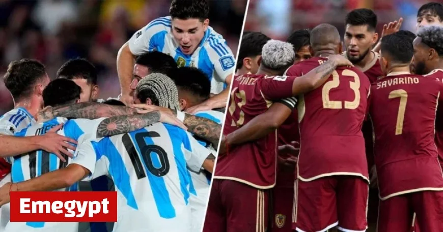 Argentina National Team Set to Face Venezuela in Miami Friendly: Time TV Info and Lineups