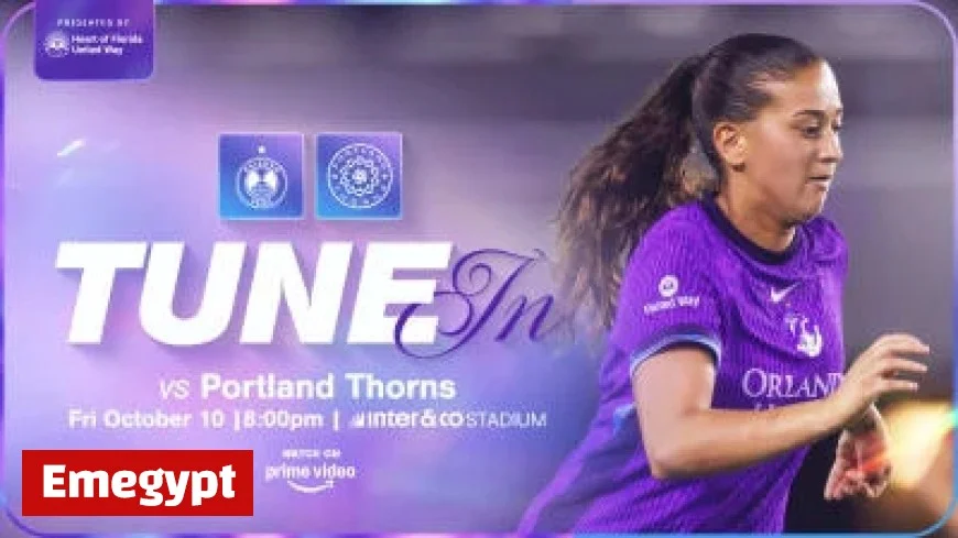 Watch Live: Orlando Pride vs Portland Thorns Streaming on Amazon Prime