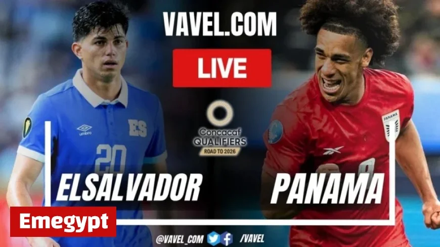 El Salvador vs Panama Live Score Updates in 2026 World Cup Qualifiers Match