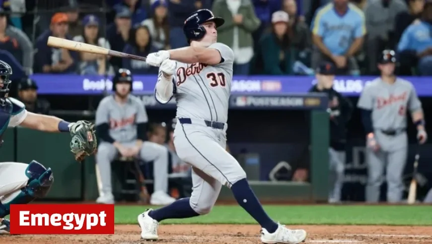 Detroit Tigers Game 5 ALDS Lineup vs Mariners: Kerry Carpenter Takes Lead-off Spot