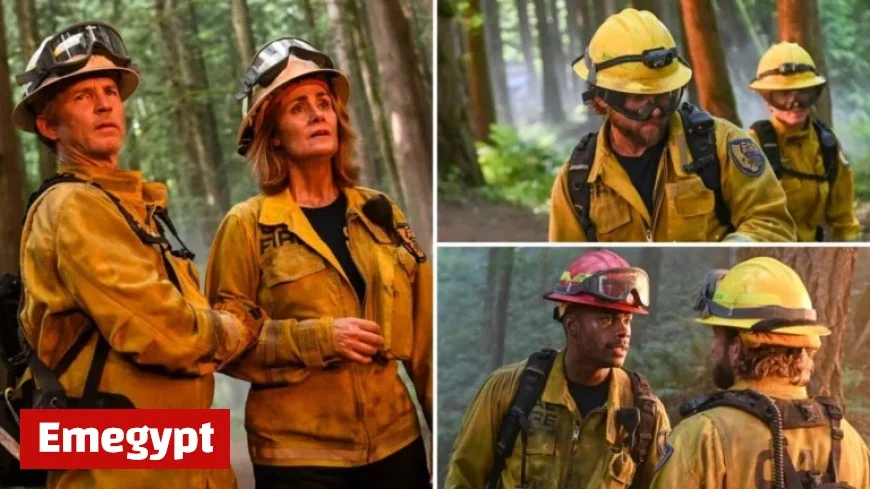 Fire Country Station 42 Battles Blaze with Shawn Hatosy as New Battalion Chief (PHOTOS)
