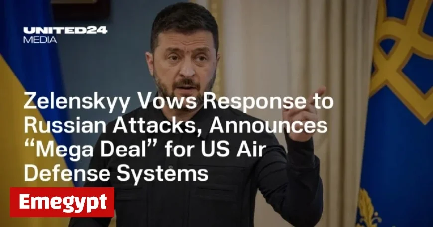 Zelenskyy Pledges Strong Retaliation to Russian Assaults and Secures Major US Air Defense Systems Deal