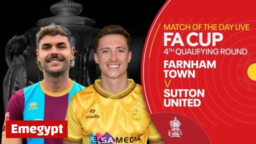 FA Cup Thrill: Sutton United Levels the Score After Farnham Town’s Early Lead in Fourth Round Qualifier