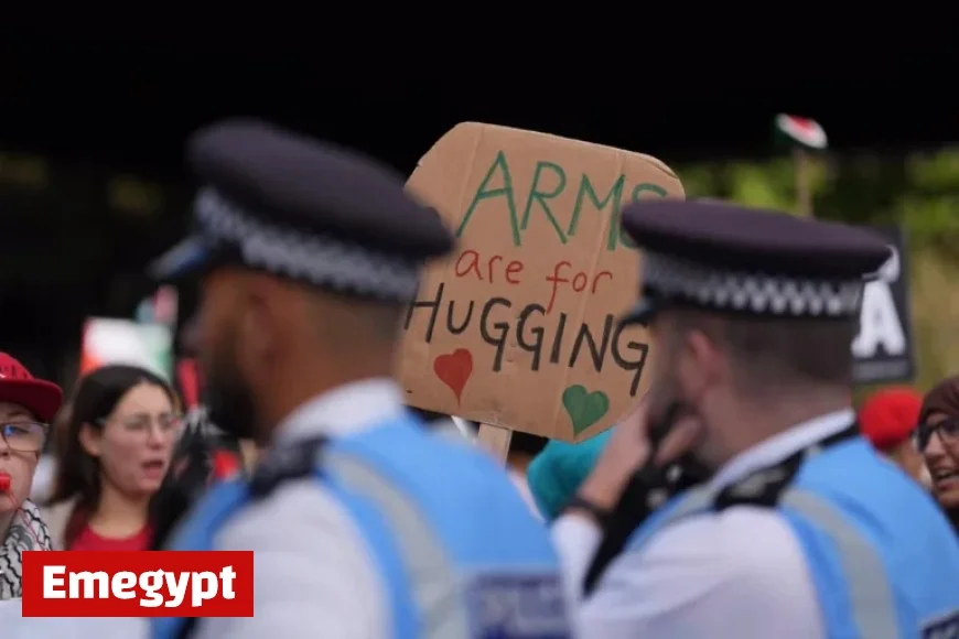 Massive Pro-Palestine March Commemorates Two-Year Anniversary of Gaza Conflict