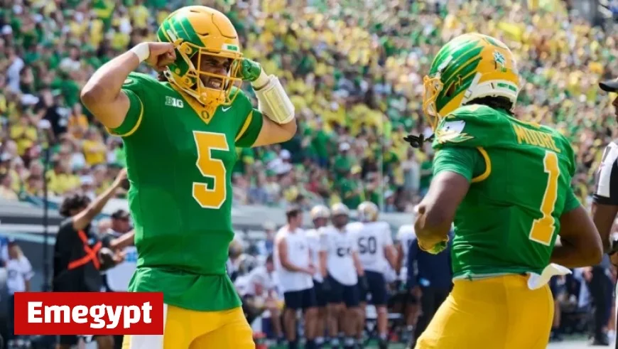 How to Watch Oregon vs Indiana Live Today: Time and TV Channel Details for Week 7 Game
